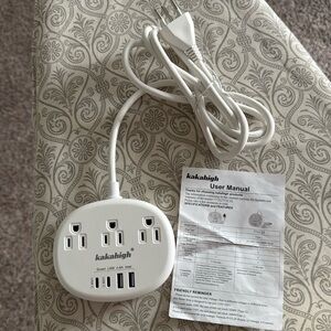 Power adapter for travel